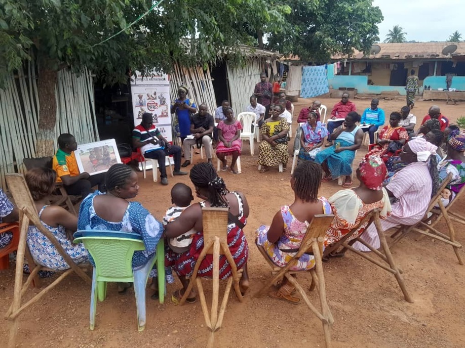 Training of trainers in Abengourou, Ivory Coast